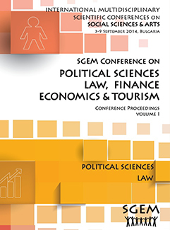 Proceedings SGEM 2014 / Book2 / ISSN 2367-5659
